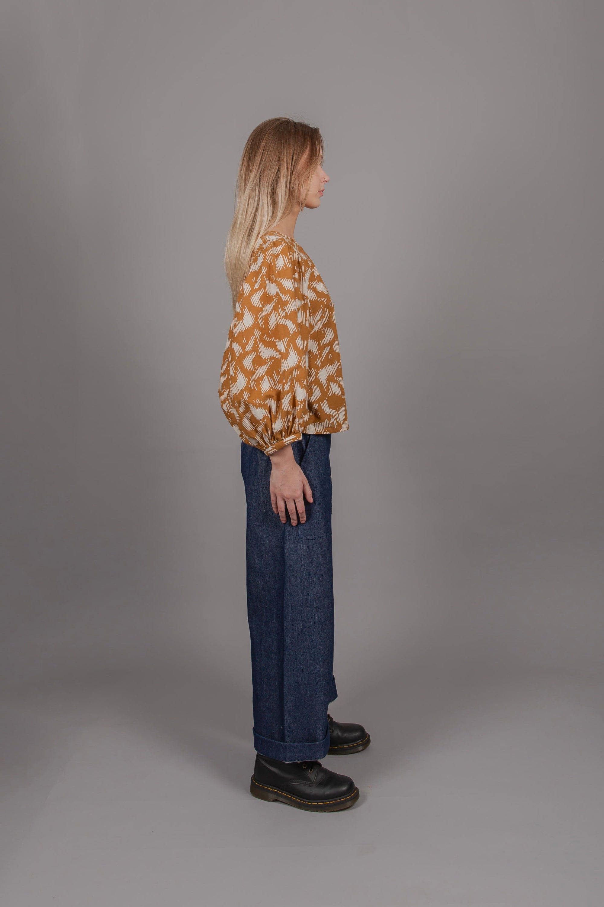 Riley Top - Organic Cotton Rust