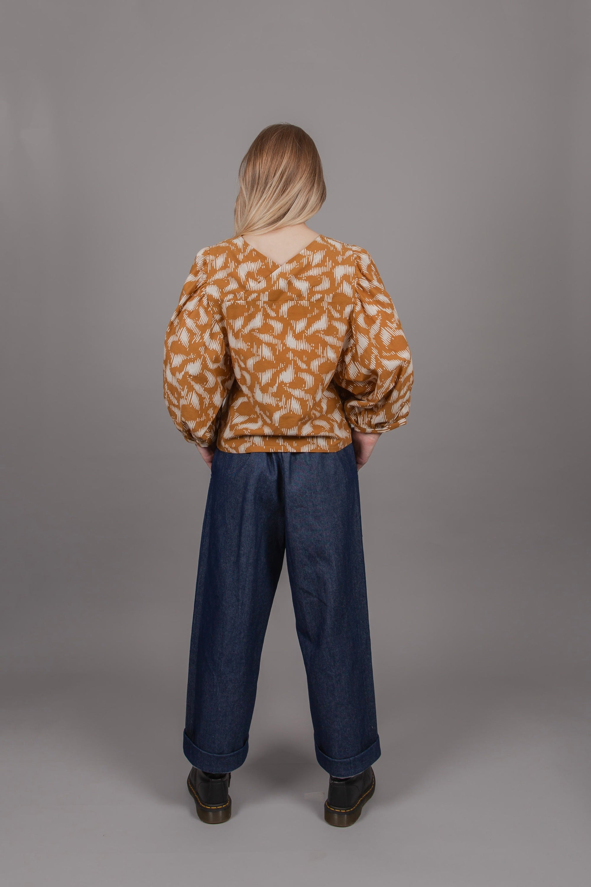 Riley Top - Organic Cotton Rust