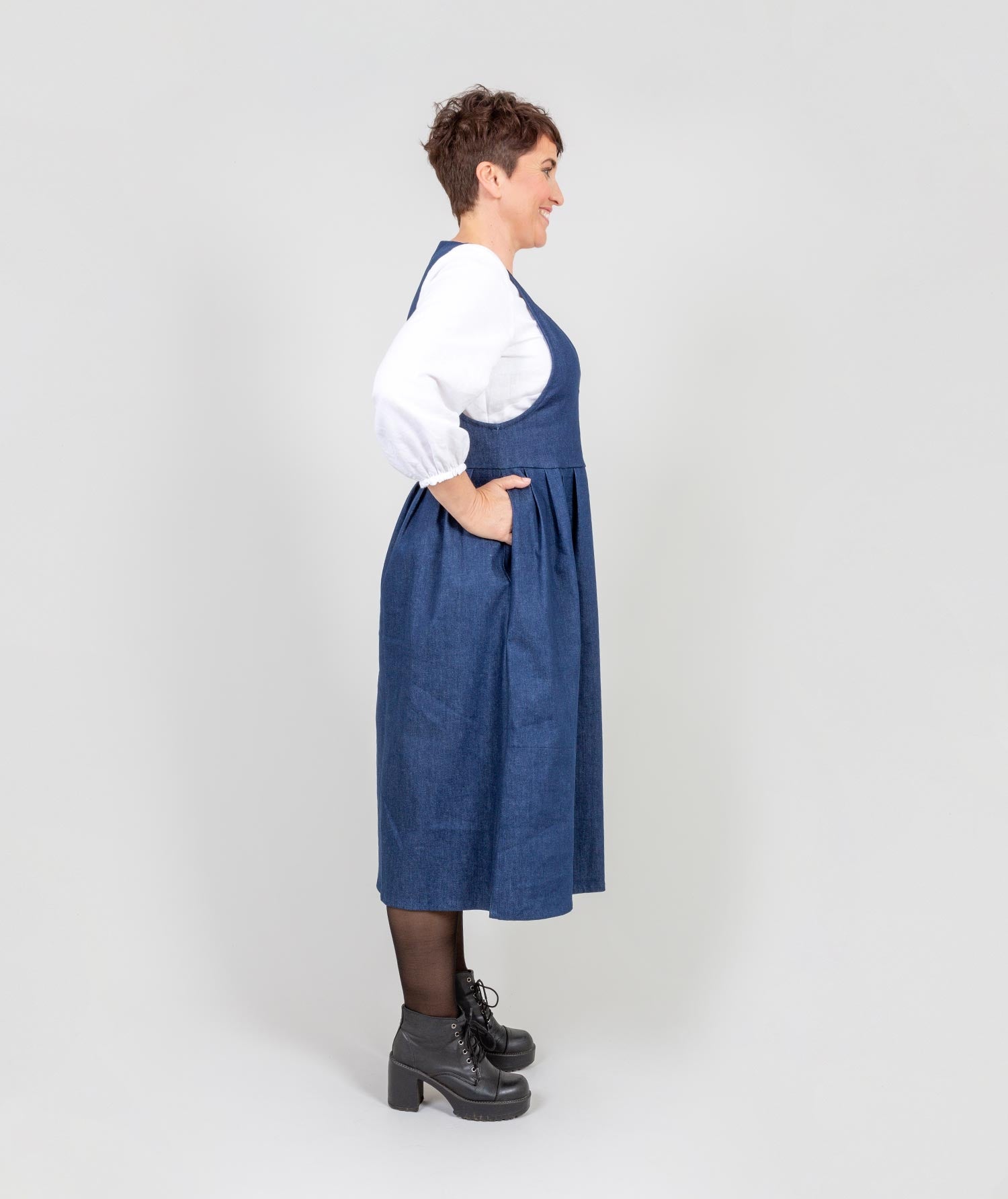 The Pinny - Raw Denim