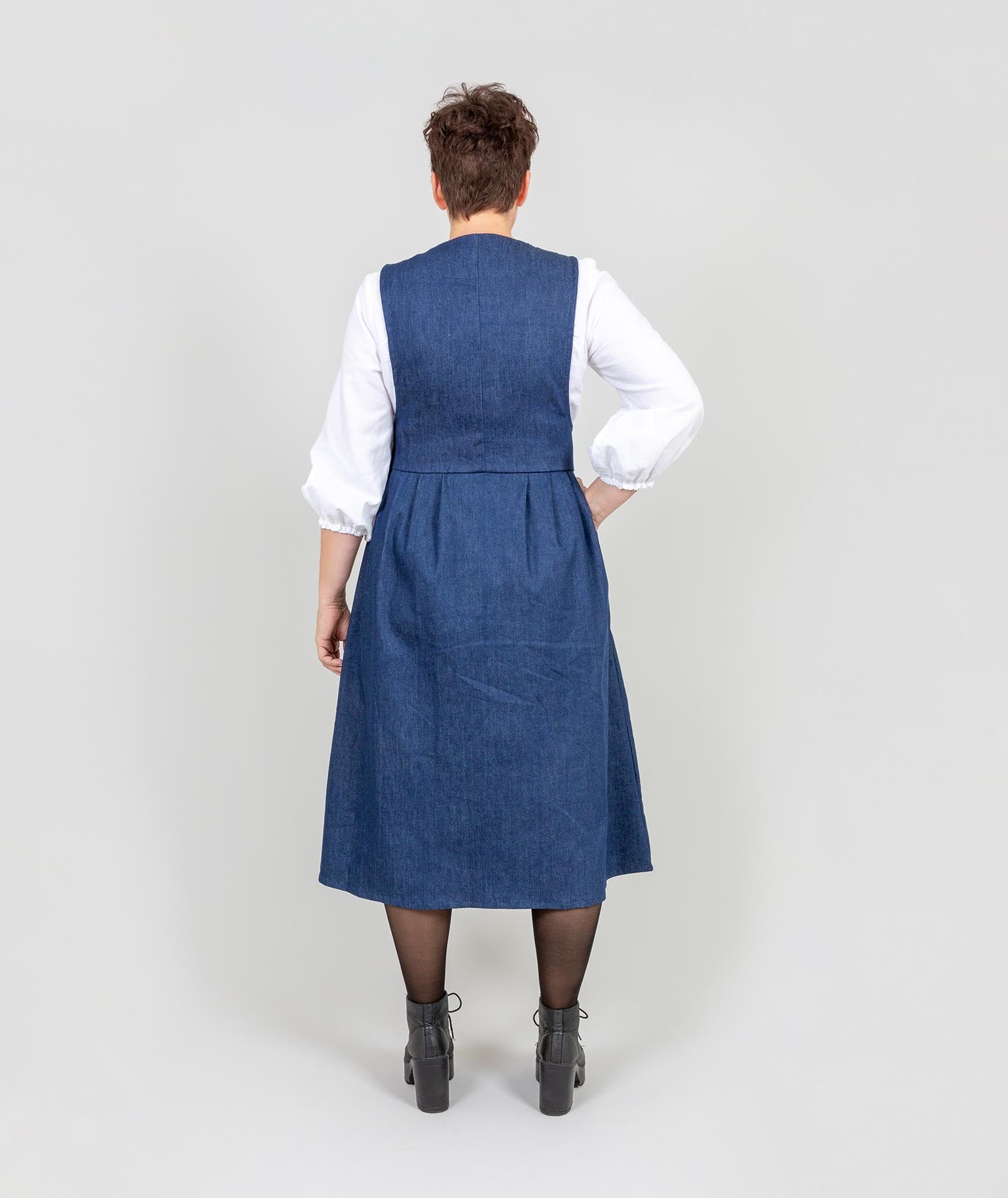 The Pinny - Raw Denim